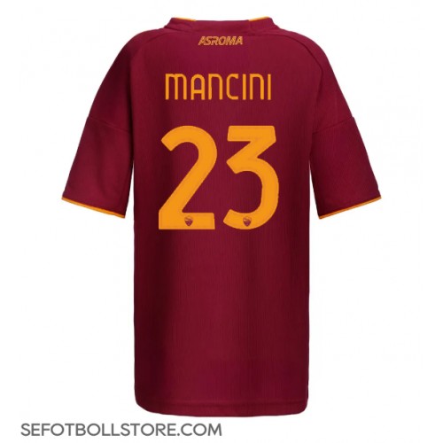 AS Roma Gianluca Mancini #23 Replika Hemmatröja Dam 2025-26 Kortärmad AS Roma Gianluca Mancini #23 Replika Hemmatröja Dam 2025-26 Kortärmad